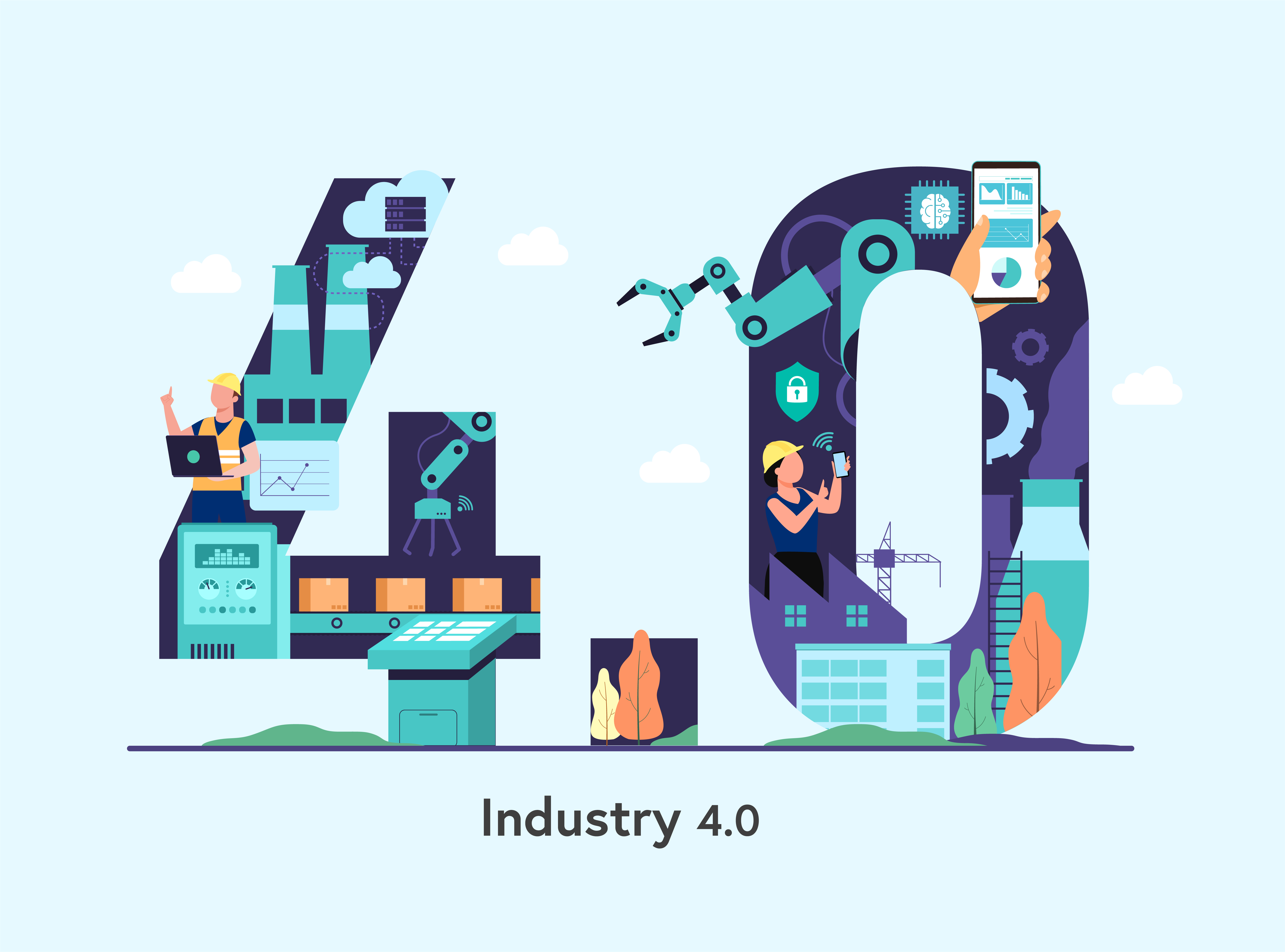 Digitalized and connected industry